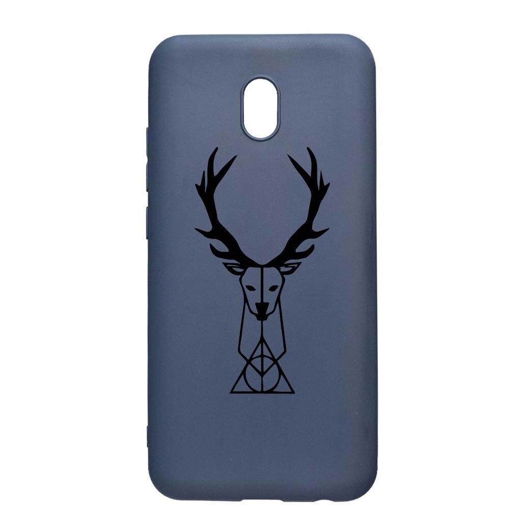 Husa Silicon Compatibila Cu Xiaomi Redmi 8A, Harry Potter Patronus Deer, rezistenta la uzura, anti-alunecare, AlaskanBlue, AB856