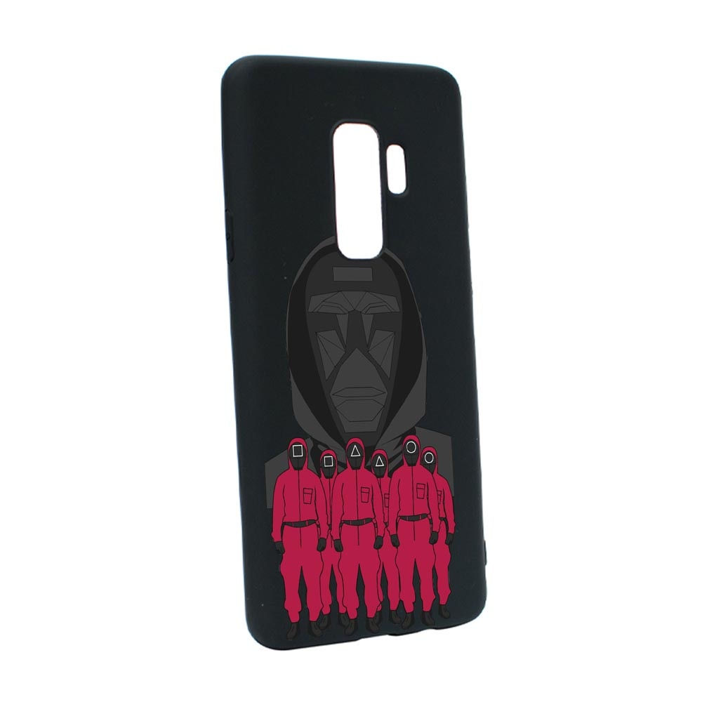 Husa Silicon Compatibila Cu Samsung Galaxy S9, Squid Game - Front Man And Soldier, rezistenta la uzura, anti-alunecare, B841