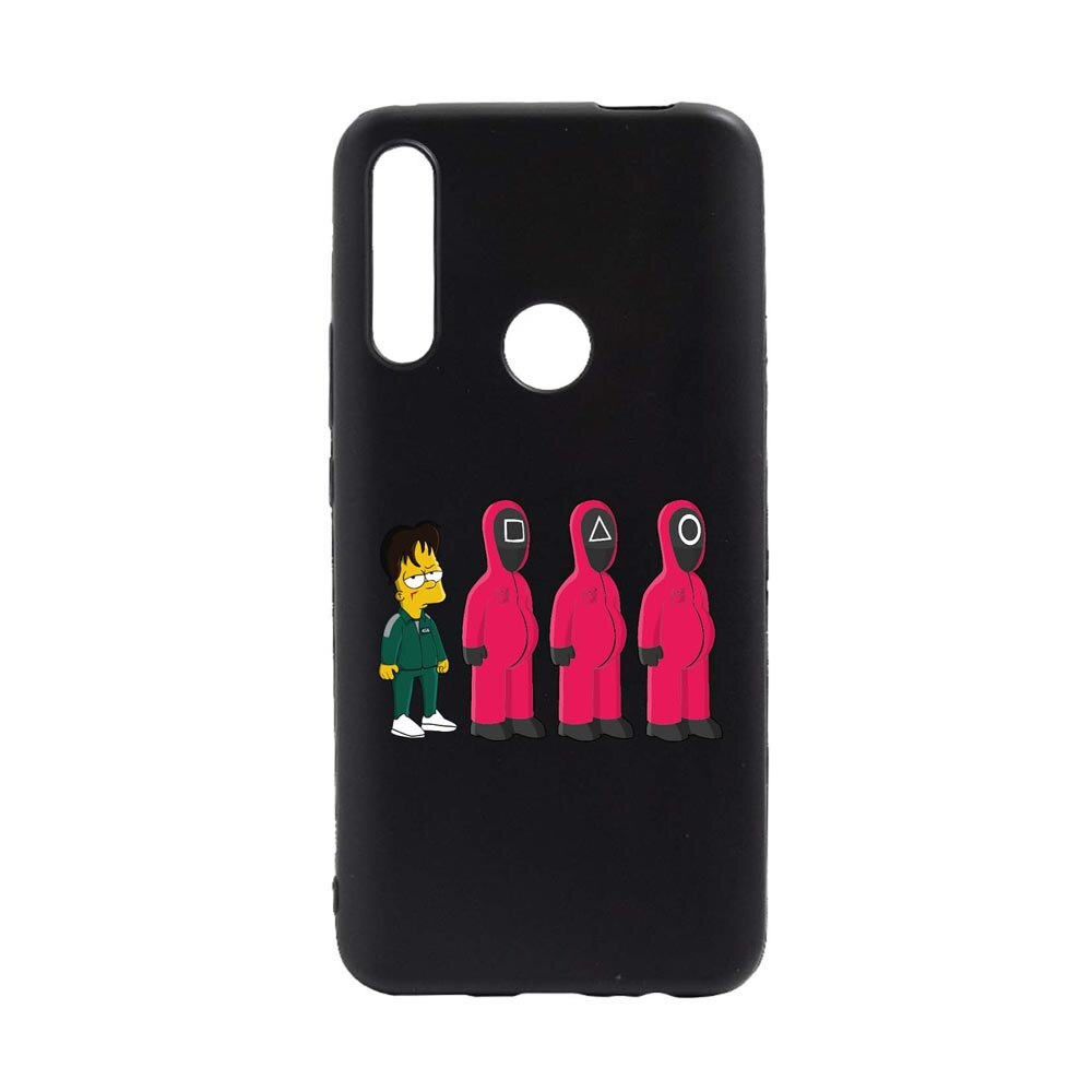 Husa Silicon Compatibila Cu Xiaomi Redmi Note 8T, Squid Game - Simpson, rezistenta la uzura, anti-alunecare, B842