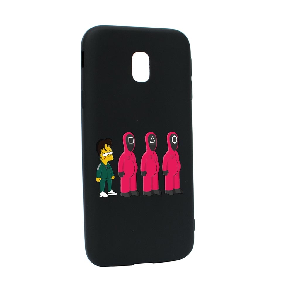 Husa Silicon Compatibila Cu Xiaomi Redmi 8A, Squid Game - Simpson, rezistenta la uzura, anti-alunecare, B842