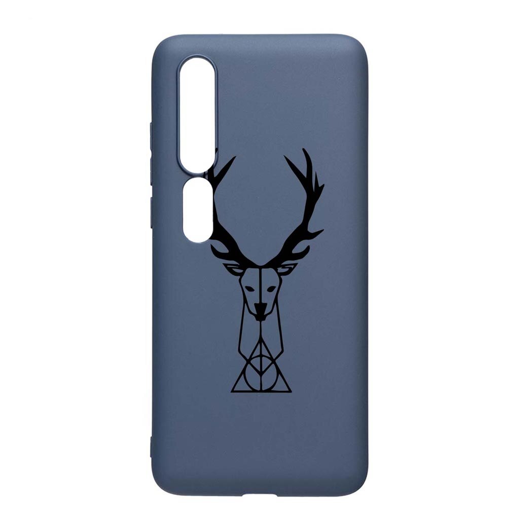 Husa Silicon Compatibila Cu Xiaomi Mi 10 / Mi 10 Pro, Harry Potter Patronus Deer, rezistenta la uzura, anti-alunecare, AlaskanBlue, AB856