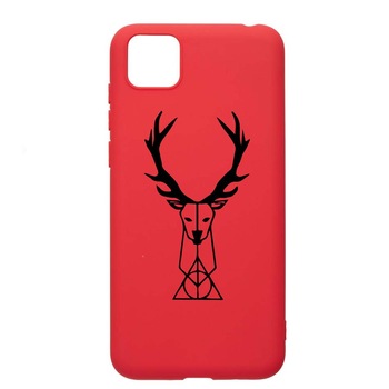 Husa Silicon Compatibila Cu Huawei Y5p, Harry Potter Patronus Deer, rezistenta la uzura, anti-alunecare, Red, R856 Husa Silicon Compatibila Cu Huawei Y5p, Harry Potter Patronus Deer, rezistenta la uzura, anti-alunecare, Red, R856