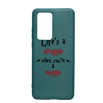 Husa Silicon Compatibila cu Samsung Galaxy A51, Life Is A Struggle, rezistenta la uzura, anti-alunecare, ForestGreen, FG857 Husa Silicon Compatibila cu Samsung Galaxy A51, Life Is A Struggle, rezistenta la uzura, anti-alunecare, ForestGreen, FG857