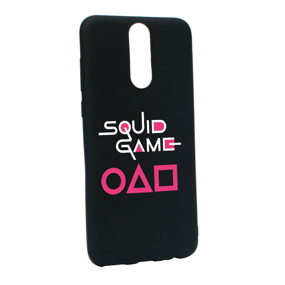 Husa Silicon Compatibila Cu Huawei Mate 10 Lite, Squid Game - Title, rezistenta la uzura, anti-alunecare, B847