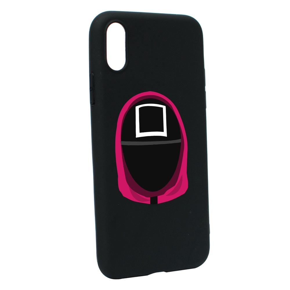 Husa Silicon Compatibila Cu Samsung Galaxy S21 Plus, Squid Game - Soldier Square, rezistenta la uzura, anti-alunecare, B848