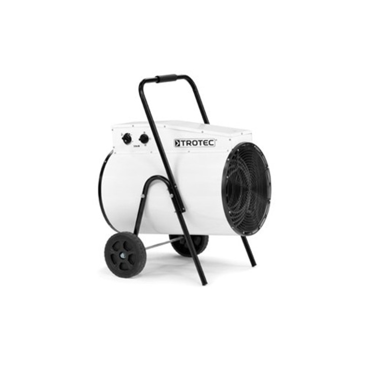 Aeroterma electrica TDS 120 R, Putere incalzire :30 kW (max. 25.800 kcal), Debit aer: 1900 m³/h, Termostat integrat, Protectie la supraincalzire, 2 trepte incalzire, Curent: 43,3 A