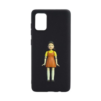 Husa Silicon Compatibila Cu Xiaomi Redmi Note 10 / Redmi Note 10S, Squid Game - Doll Girl, rezistenta la uzura, anti-alunecare, B851 Husa Silicon Compatibila Cu Xiaomi Redmi Note 10 / Redmi Note 10S, Squid Game - Doll Girl, rezistenta la uzura, anti-alunecare, B851