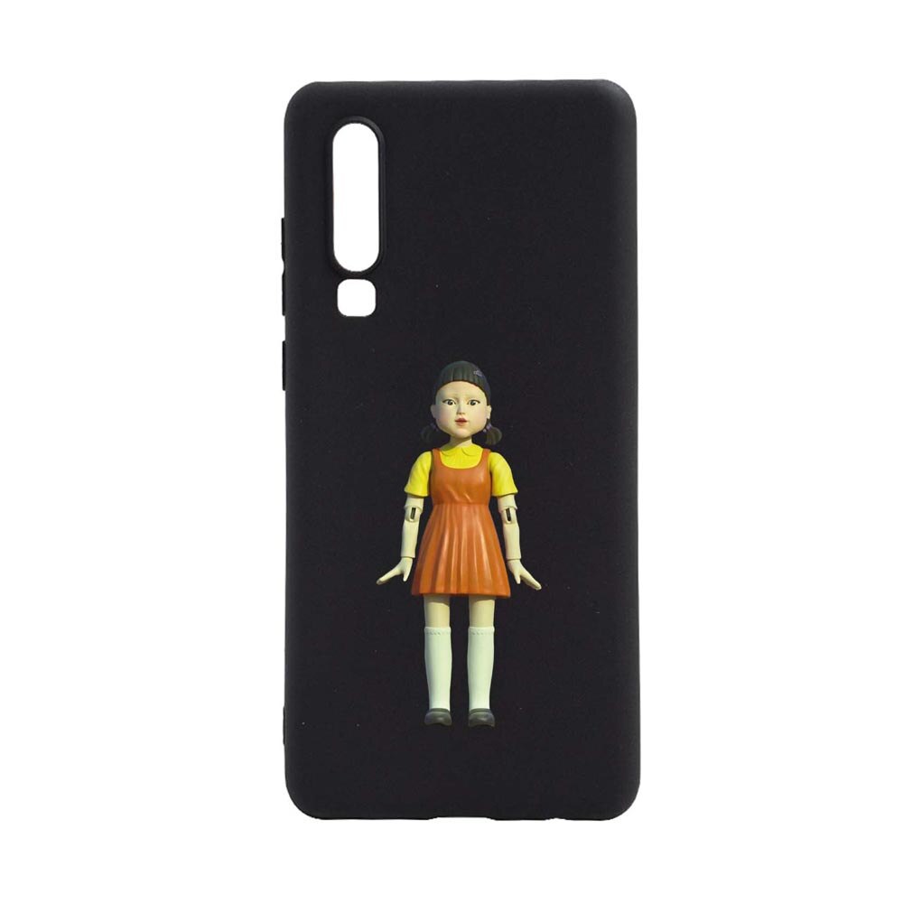 Husa Silicon Compatibila Cu Samsung Galaxy A7 2018, Squid Game - Doll Girl, rezistenta la uzura, anti-alunecare, B851