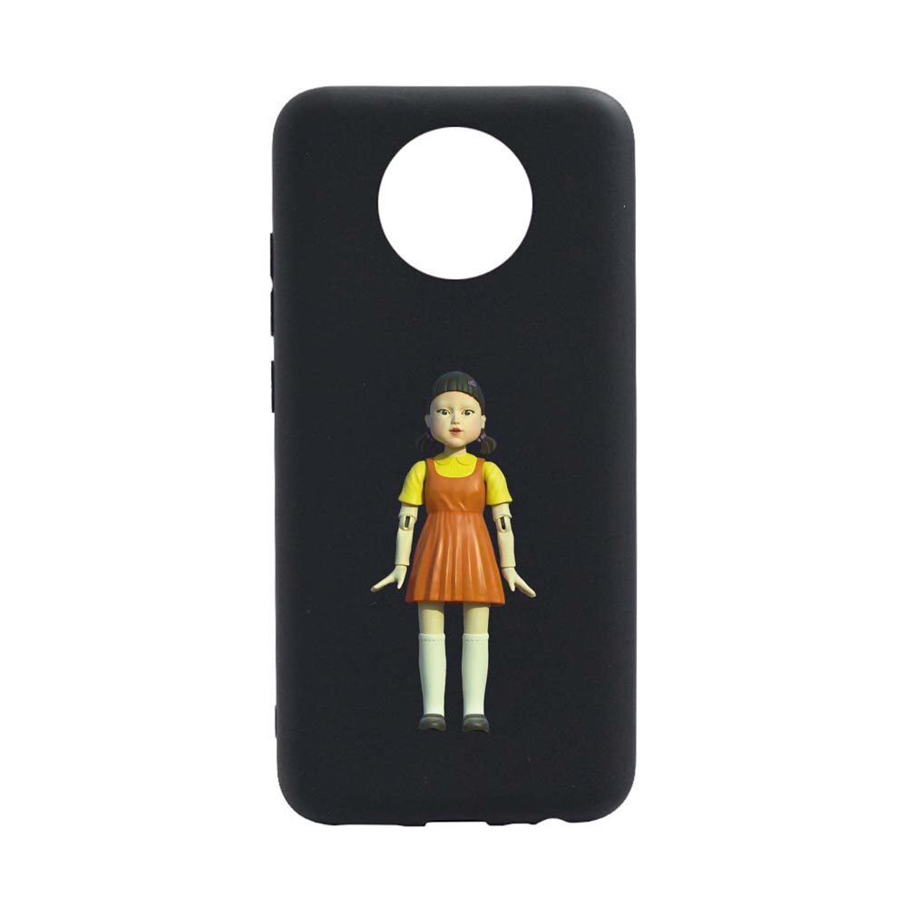 Husa Silicon Compatibila Cu Xiaomi Mi 10T Lite 5G, Squid Game - Doll Girl, rezistenta la uzura, anti-alunecare, B851