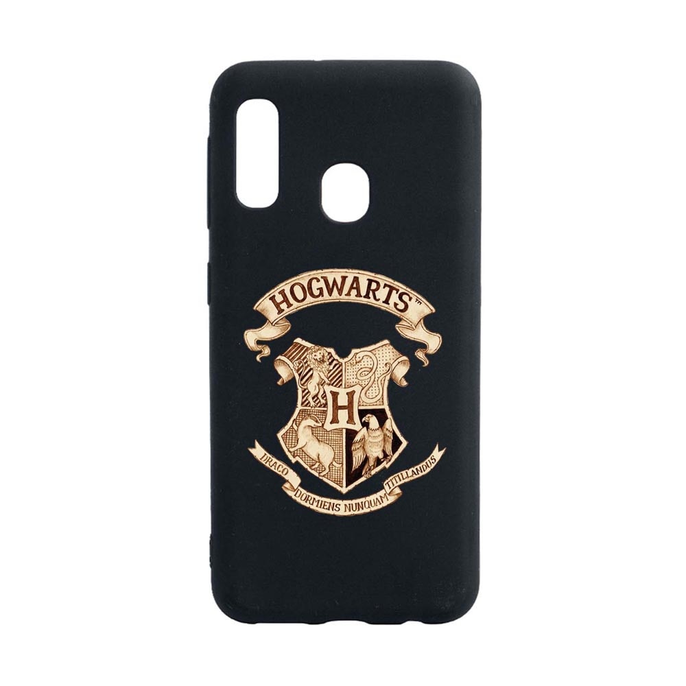 Husa Silicon Compatibila Cu Samsung Galaxy A20E, Hogwarts Harry Potter, rezistenta la uzura, anti-alunecare, B852