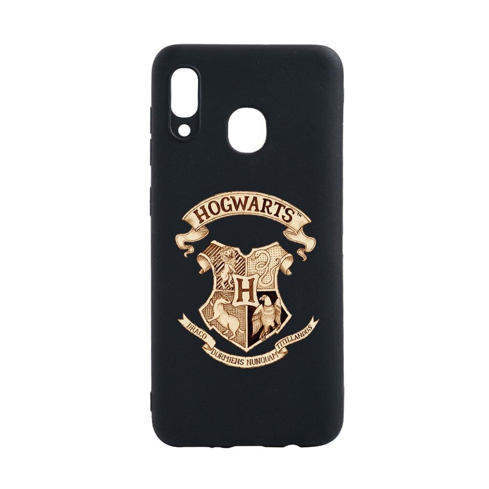 Husa Silicon Compatibila Cu Samsung Galaxy A30, Hogwarts Harry Potter, rezistenta la uzura, anti-alunecare, B852
