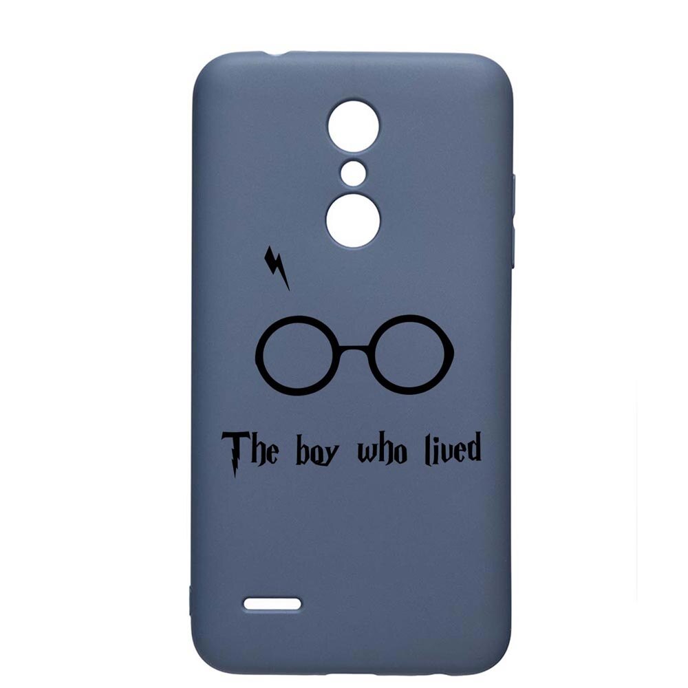 Husa Silicon Compatibila Cu LG K11 / K11 Plus / K10 2018, The Boy Who Lived, rezistenta la uzura, anti-alunecare, AlaskanBlue, AB858