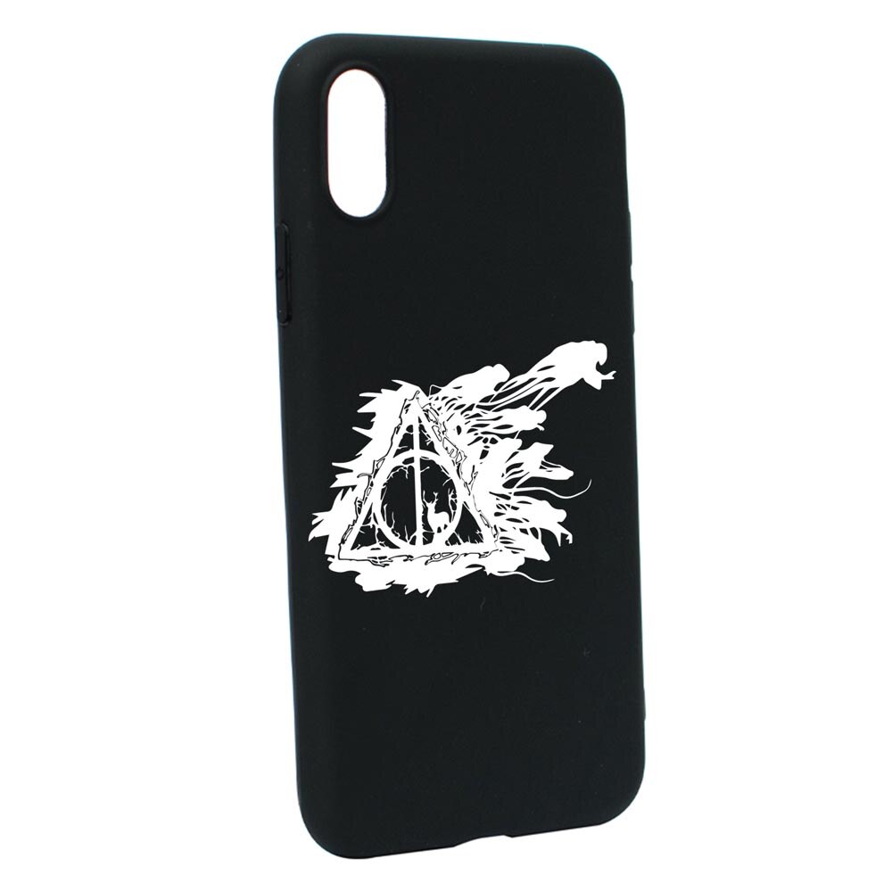 Husa Silicon Compatibila Cu Samsung Galaxy S21 Plus, Deathly Hallows Harry Potter, rezistenta la uzura, anti-alunecare, B854