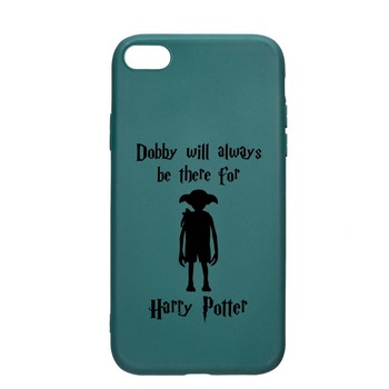 Husa Silicon Compatibila cu Apple iPhone 6S / 6, Dobby Will Always Be There, rezistenta la uzura, anti-alunecare, ForestGreen, FG859 Husa Silicon Compatibila cu Apple iPhone 6S / 6, Dobby Will Always Be There, rezistenta la uzura, anti-alunecare, ForestGreen, FG859