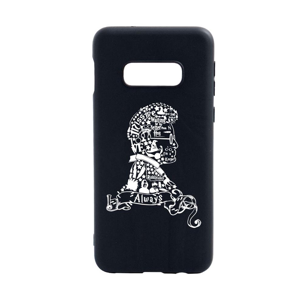 Husa Silicon Compatibila Cu Samsung Galaxy S10E, Harry Potter Face, rezistenta la uzura, anti-alunecare, B855