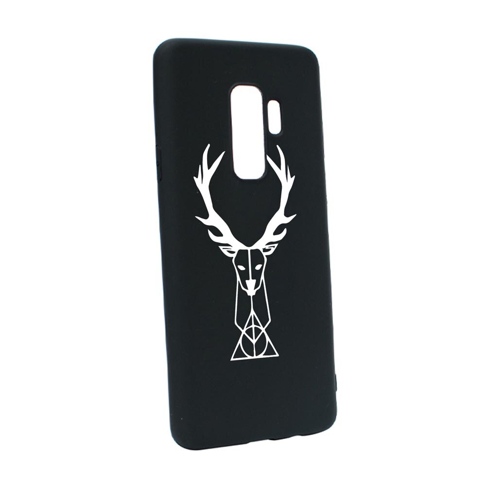 Husa Silicon Compatibila Cu Samsung Galaxy S9 Plus, Harry Potter Patronus Deer, rezistenta la uzura, anti-alunecare, B856