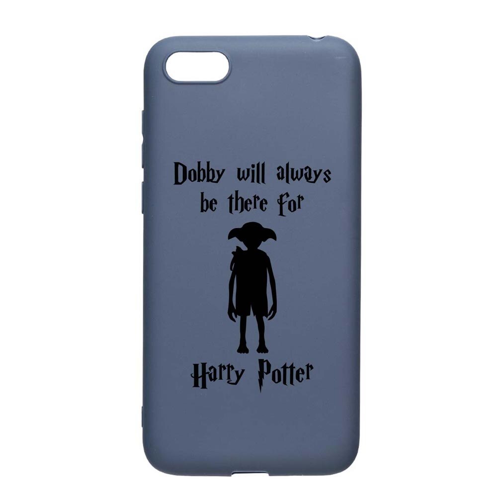 Husa Silicon Compatibila Cu Apple iPhone 6S / 6, Dobby Will Always Be There, rezistenta la uzura, anti-alunecare, AlaskanBlue, AB859