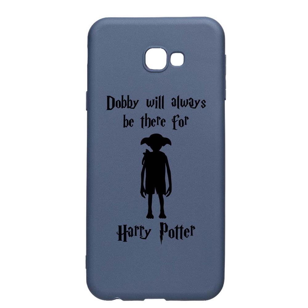 Husa Silicon Compatibila Cu Samsung Galaxy J4 Plus, Dobby Will Always Be There, rezistenta la uzura, anti-alunecare, AlaskanBlue, AB859