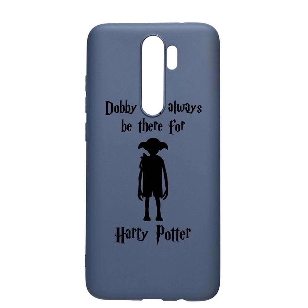 Husa Silicon Compatibila Cu Xiaomi Redmi Note 8 Pro, Dobby Will Always Be There, rezistenta la uzura, anti-alunecare, AlaskanBlue, AB859