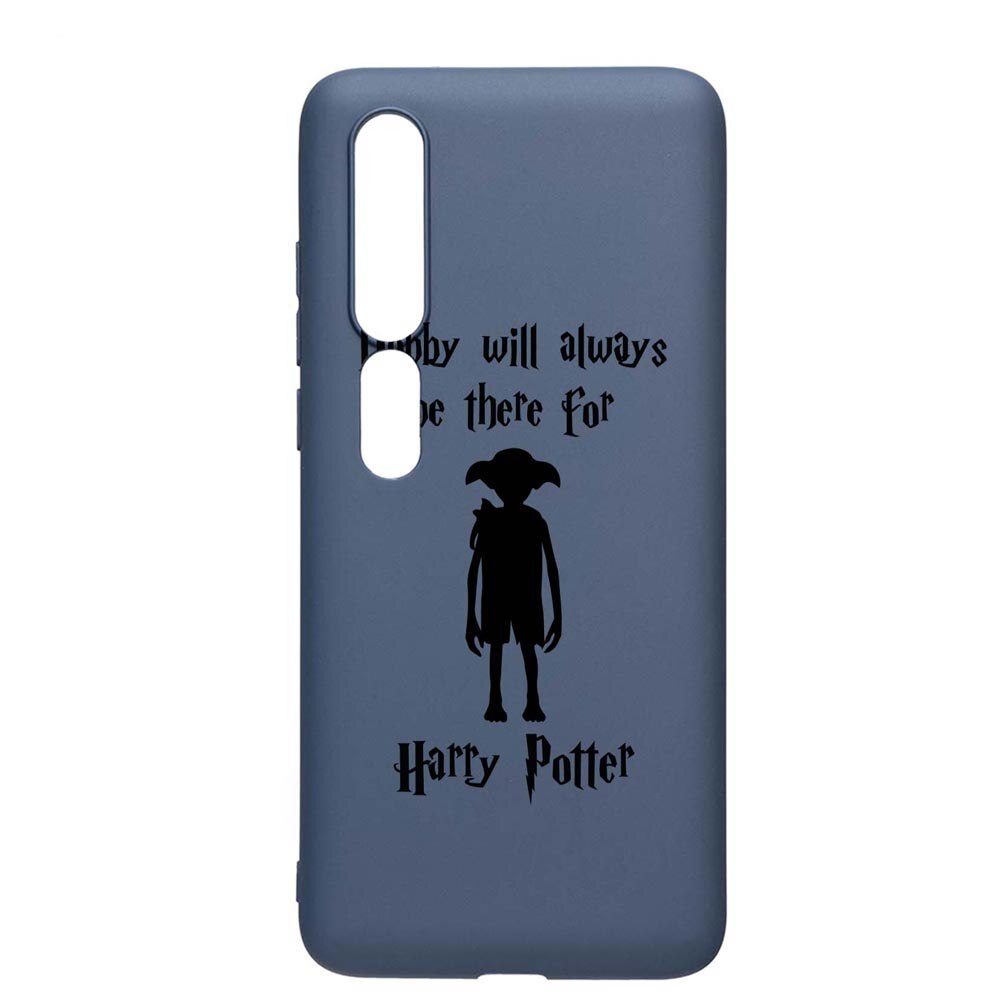 Husa Silicon Compatibila Cu Xiaomi Mi 10 / Mi 10 Pro, Dobby Will Always Be There, rezistenta la uzura, anti-alunecare, AlaskanBlue, AB859