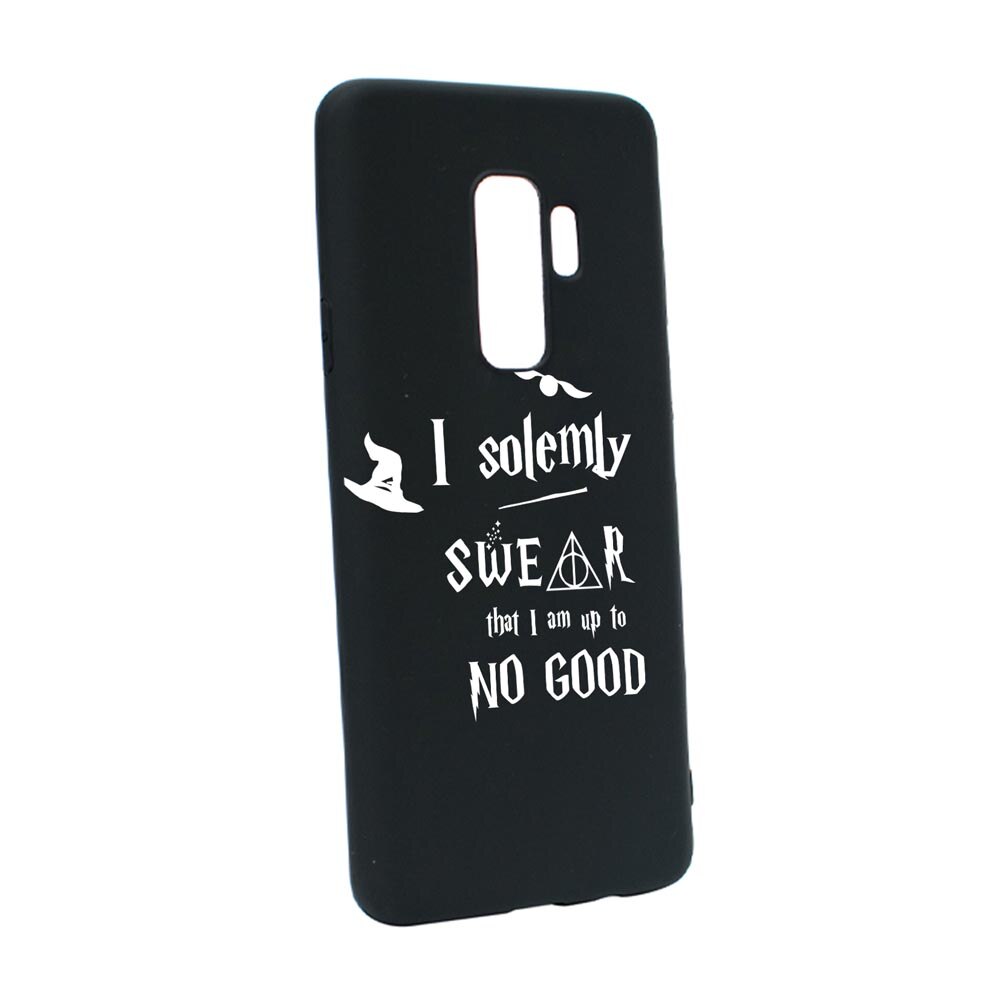Husa Silicon Compatibila Cu Samsung Galaxy S9, Solemly Swear, rezistenta la uzura, anti-alunecare, B860