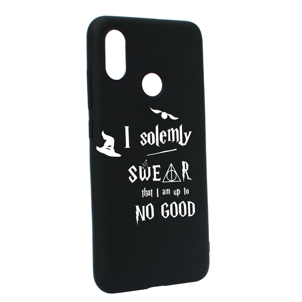 Husa Silicon Compatibila Cu Xiaomi Mi A2 Lite / Redmi 6 Pro, Solemly Swear, rezistenta la uzura, anti-alunecare, B860