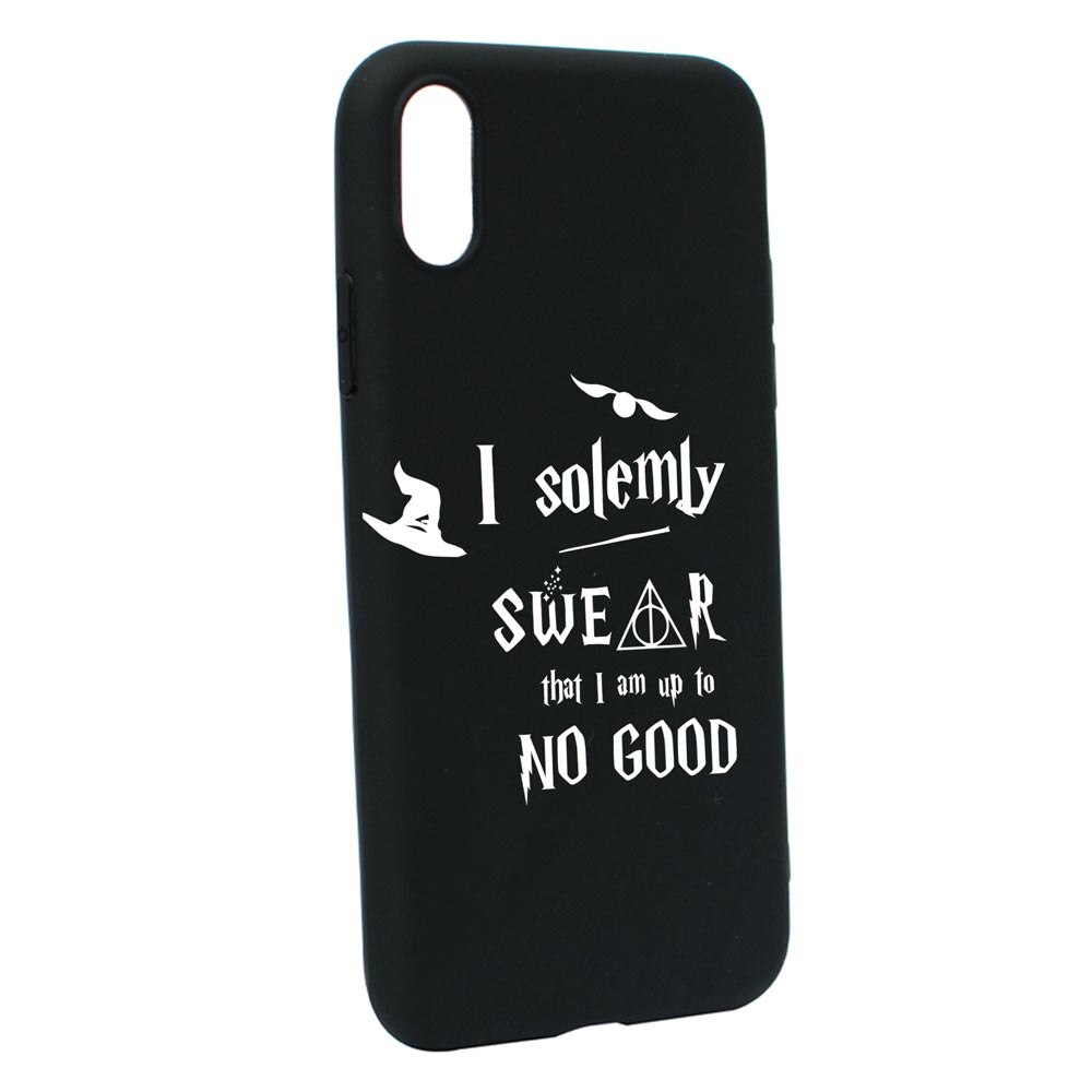 Husa Silicon Compatibila Cu Xiaomi Redmi 9AT / Redmi 9i, Solemly Swear, rezistenta la uzura, anti-alunecare, B860