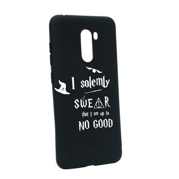 Husa Silicon Compatibila Cu Xiaomi PocoPhone F1, Solemly Swear, rezistenta la uzura, anti-alunecare, B860 Husa Silicon Compatibila Cu Xiaomi PocoPhone F1, Solemly Swear, rezistenta la uzura, anti-alunecare, B860