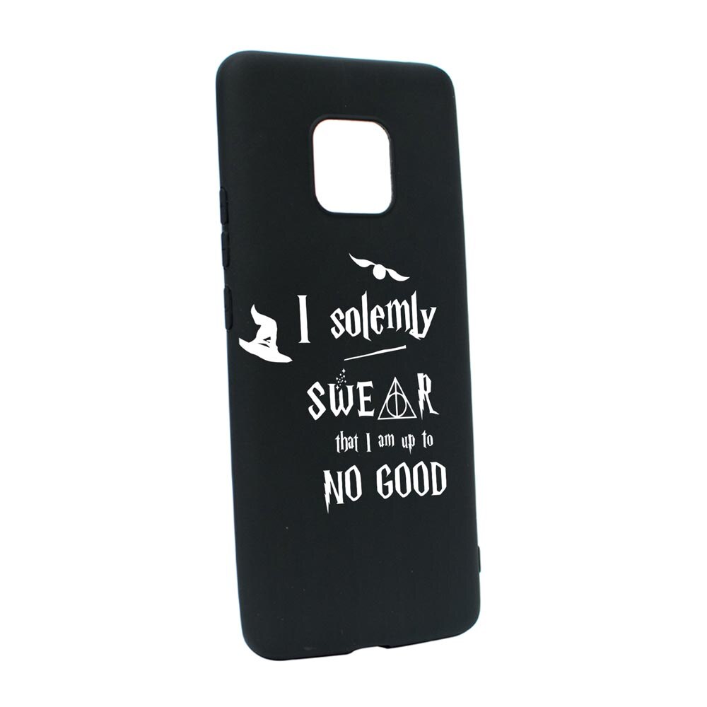 Husa Silicon Compatibila Cu Xiaomi Redmi Note 9S, Solemly Swear, rezistenta la uzura, anti-alunecare, B860