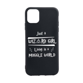 Husa Silicon Compatibila Cu Apple iPhone 13 Pro, Wizard Girl, rezistenta la uzura, anti-alunecare, B861 Husa Silicon Compatibila Cu Apple iPhone 13 Pro, Wizard Girl, rezistenta la uzura, anti-alunecare, B861