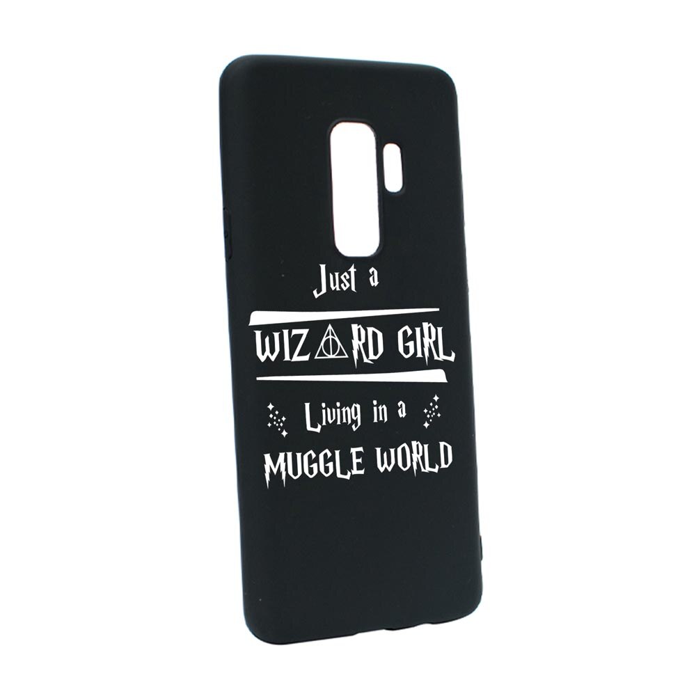 Husa Silicon Compatibila Cu Xiaomi Redmi Note 8 Pro, Wizard Girl, rezistenta la uzura, anti-alunecare, B861