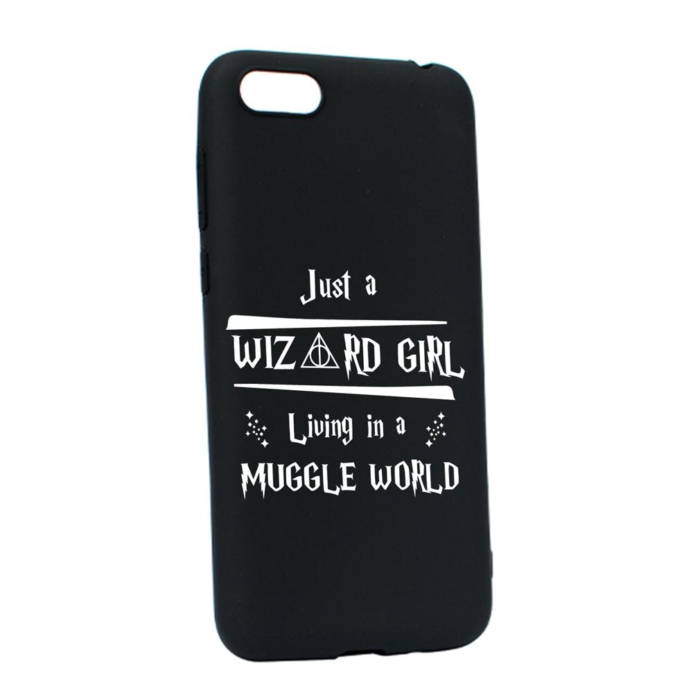 Husa Silicon Compatibila Cu Apple iPhone 7 / 8, Wizard Girl, rezistenta la uzura, anti-alunecare, B861