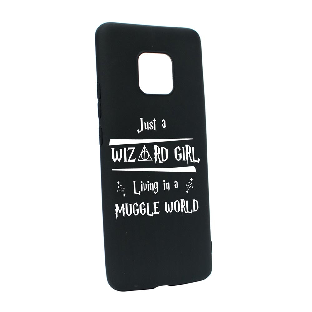 Husa Silicon Compatibila Cu Motorola Moto G9, Wizard Girl, rezistenta la uzura, anti-alunecare, B861