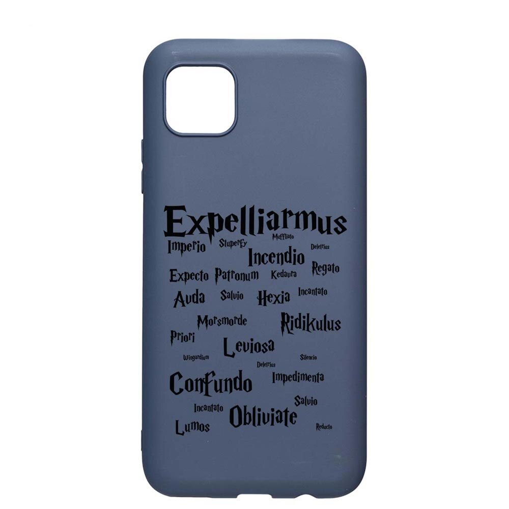 Husa Silicon Compatibila Cu Samsung Galaxy A42 5G, Harry Potter Spells, rezistenta la uzura, anti-alunecare, AlaskanBlue, AB865