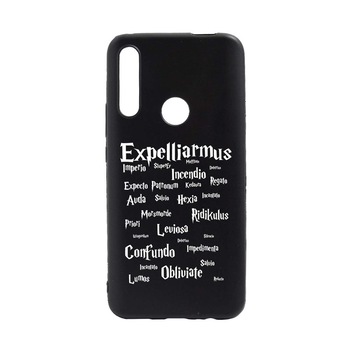 Husa Silicon Compatibila Cu Huawei Y7 2019, Harry Potter Spells, rezistenta la uzura, anti-alunecare, B865 Husa Silicon Compatibila Cu Huawei Y7 2019, Harry Potter Spells, rezistenta la uzura, anti-alunecare, B865