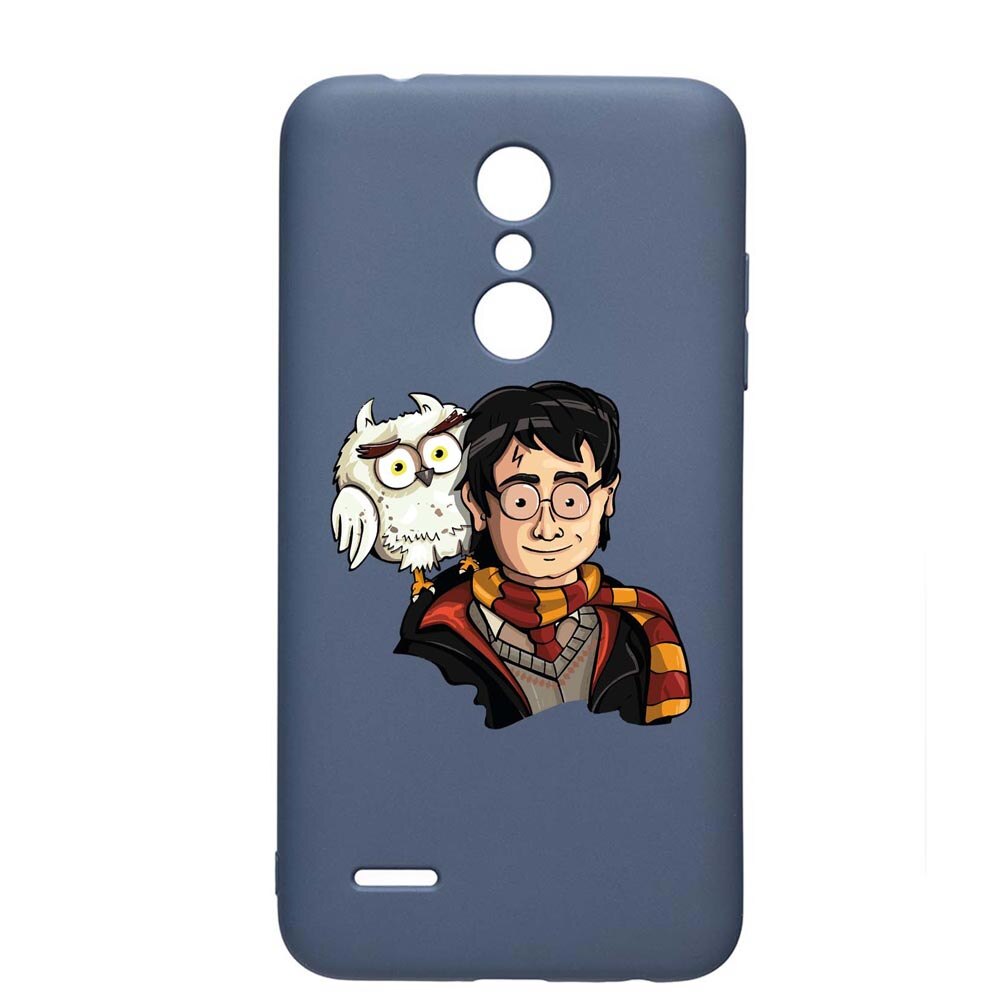 Husa Silicon Compatibila Cu LG K11 / K11 Plus / K10 2018, Harry Potter Hogwarts, rezistenta la uzura, anti-alunecare, AlaskanBlue, AB868
