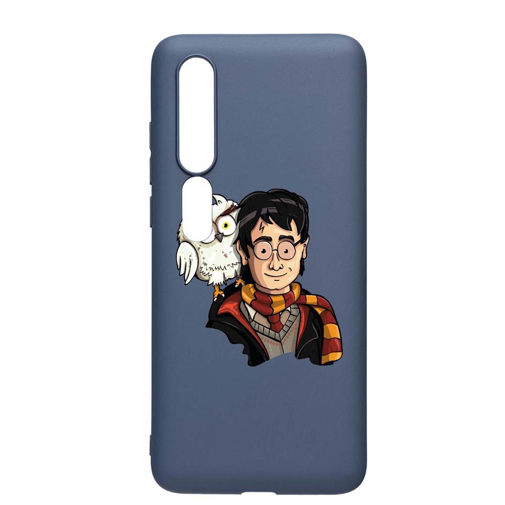 Husa Silicon Compatibila Cu Xiaomi Mi 10 / Mi 10 Pro, Harry Potter Hogwarts, rezistenta la uzura, anti-alunecare, AlaskanBlue, AB868