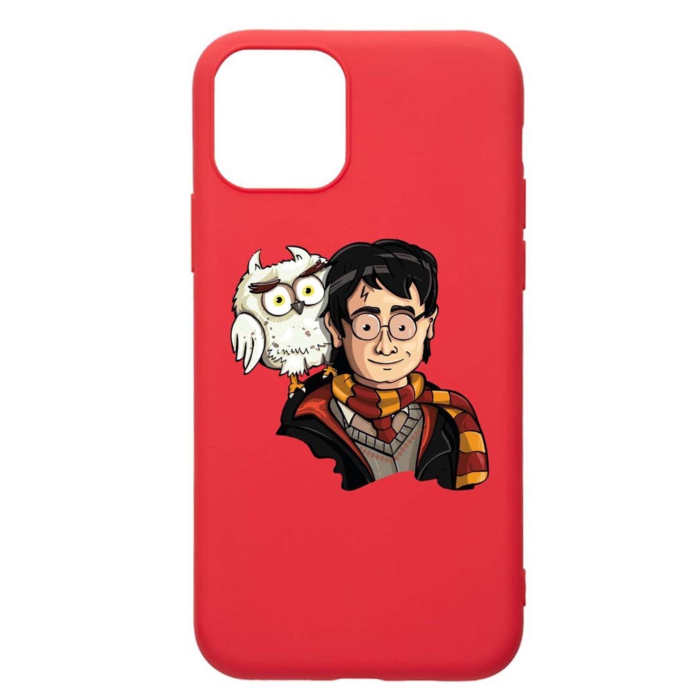 Husa Silicon Compatibila Cu Apple iPhone 12 Pro Max, Harry Potter Hogwarts, rezistenta la uzura, anti-alunecare, Red, R868