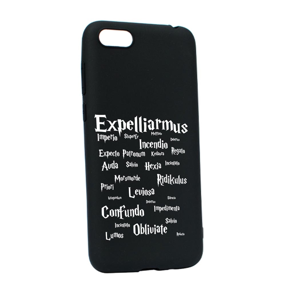 Husa Silicon Compatibila Cu Apple iPhone 7 / 8, Harry Potter Spells, rezistenta la uzura, anti-alunecare, B865