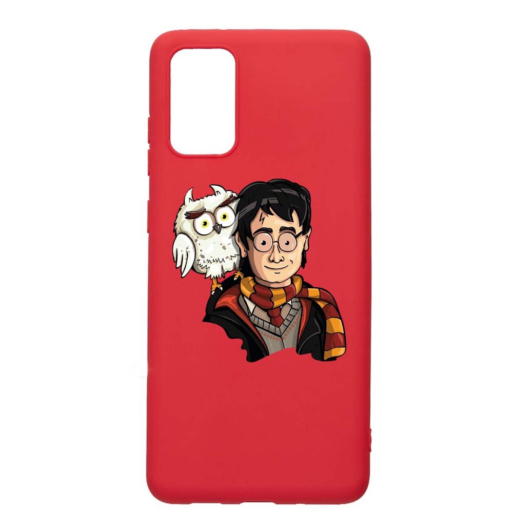 Husa Silicon Compatibila Cu Samsung Galaxy S20, Harry Potter Hogwarts, rezistenta la uzura, anti-alunecare, Red, R868
