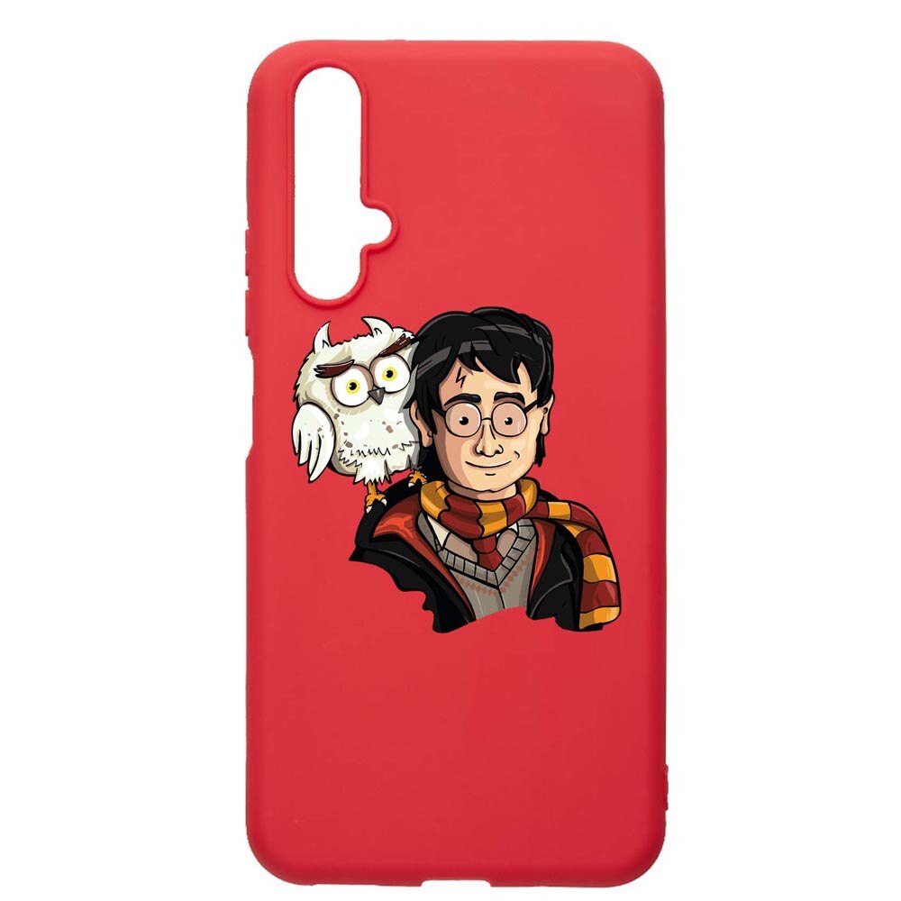 Husa Silicon Compatibila Cu Huawei Nova 5T, Harry Potter Hogwarts, rezistenta la uzura, anti-alunecare, Red, R868