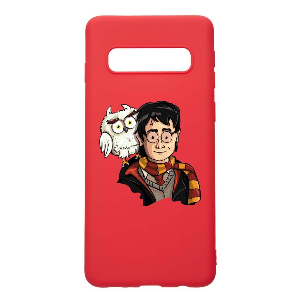 Husa Silicon Compatibila Cu Samsung Galaxy S10E, Harry Potter Hogwarts, rezistenta la uzura, anti-alunecare, Red, R868