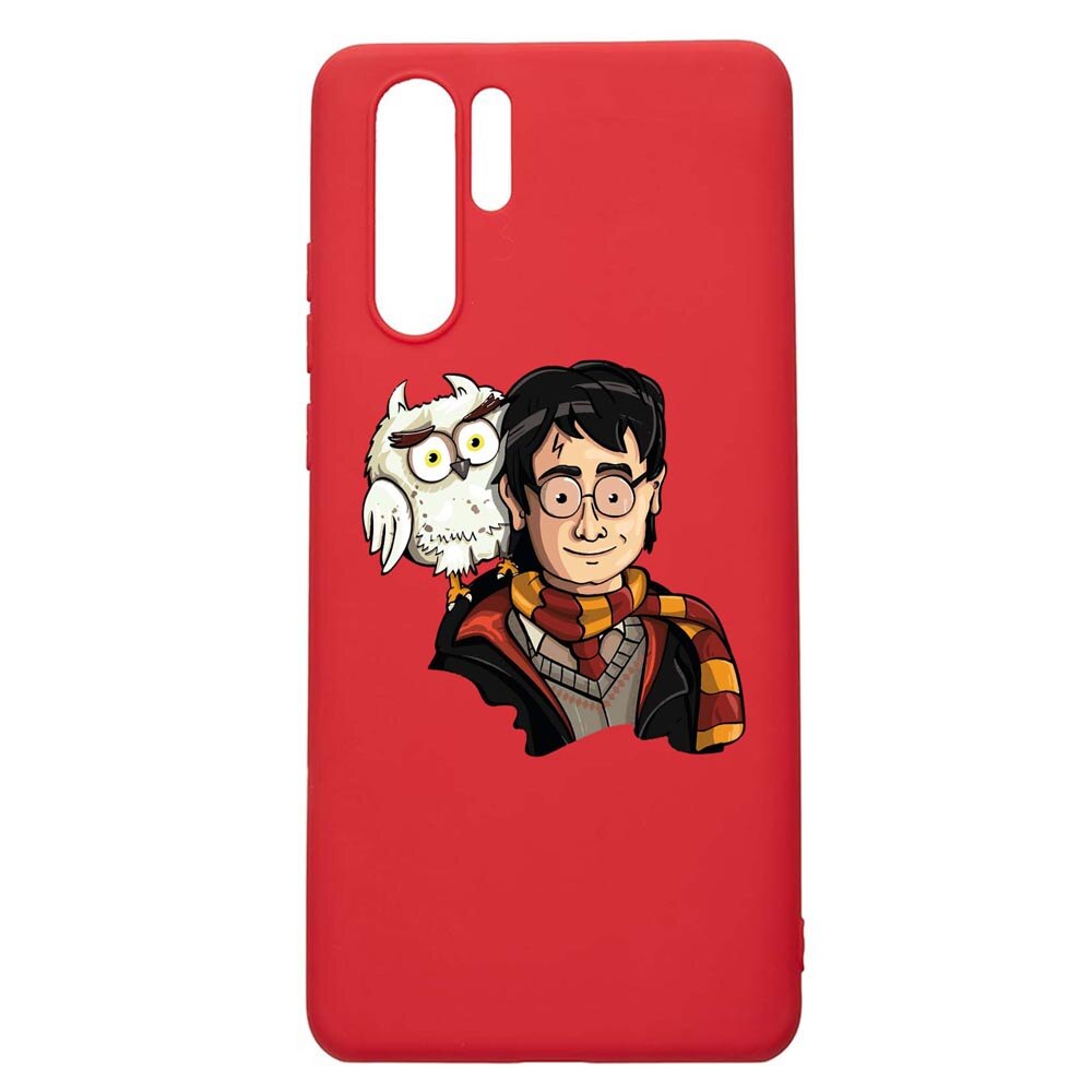 Husa Silicon Compatibila Cu Huawei P30 Pro, Harry Potter Hogwarts, rezistenta la uzura, anti-alunecare, Red, R868