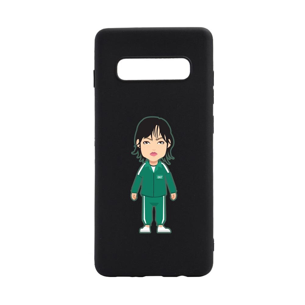 Husa Silicon Compatibila Cu Samsung Galaxy S10, Squid Game - Gamer 067, rezistenta la uzura, anti-alunecare, B840