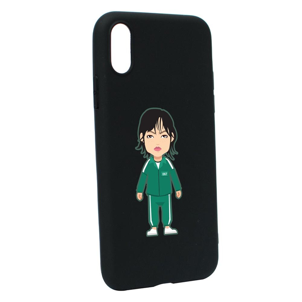 Husa Silicon Compatibila Cu Samsung Galaxy S21 Plus, Squid Game - Gamer 067, rezistenta la uzura, anti-alunecare, B840