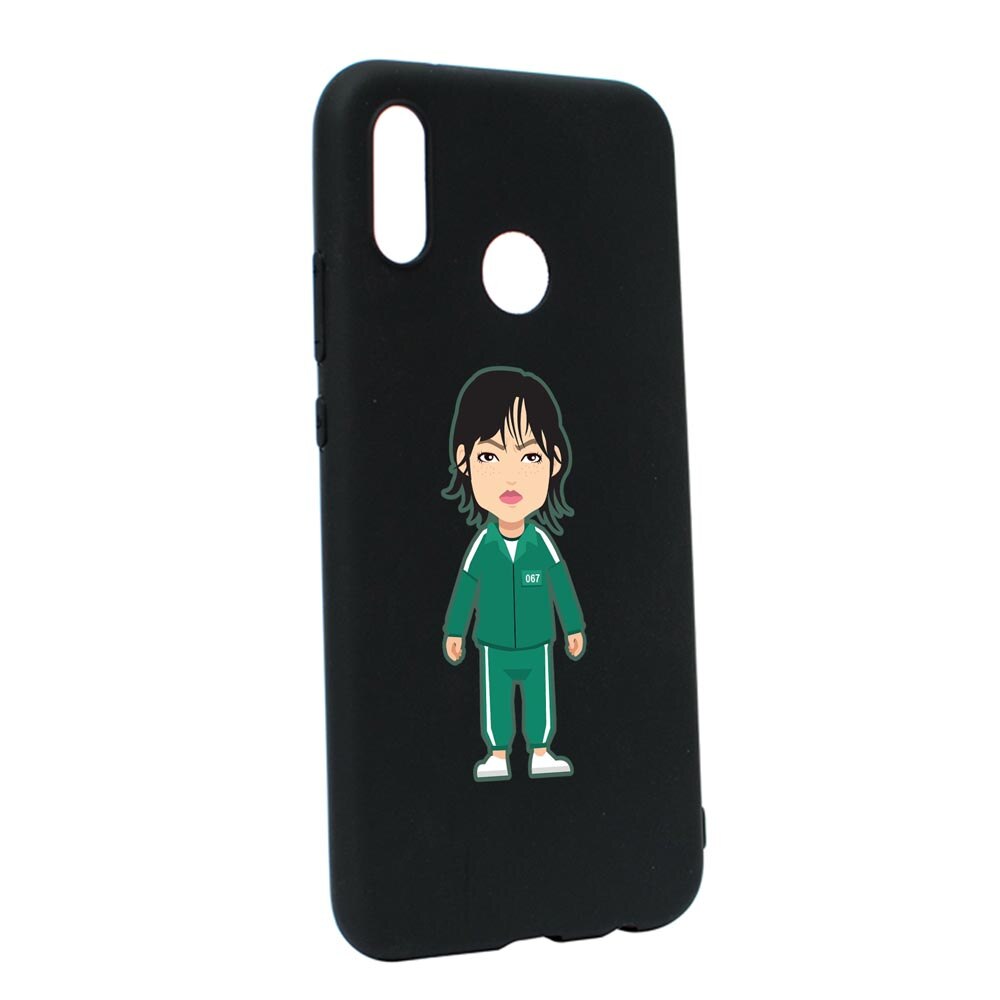 Husa Silicon Compatibila Cu Huawei P20 Lite, Squid Game - Gamer 067, rezistenta la uzura, anti-alunecare, B840