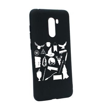 Husa Silicon Compatibila Cu Xiaomi PocoPhone F1, Harry Potter Symbols, rezistenta la uzura, anti-alunecare, B866 Husa Silicon Compatibila Cu Xiaomi PocoPhone F1, Harry Potter Symbols, rezistenta la uzura, anti-alunecare, B866
