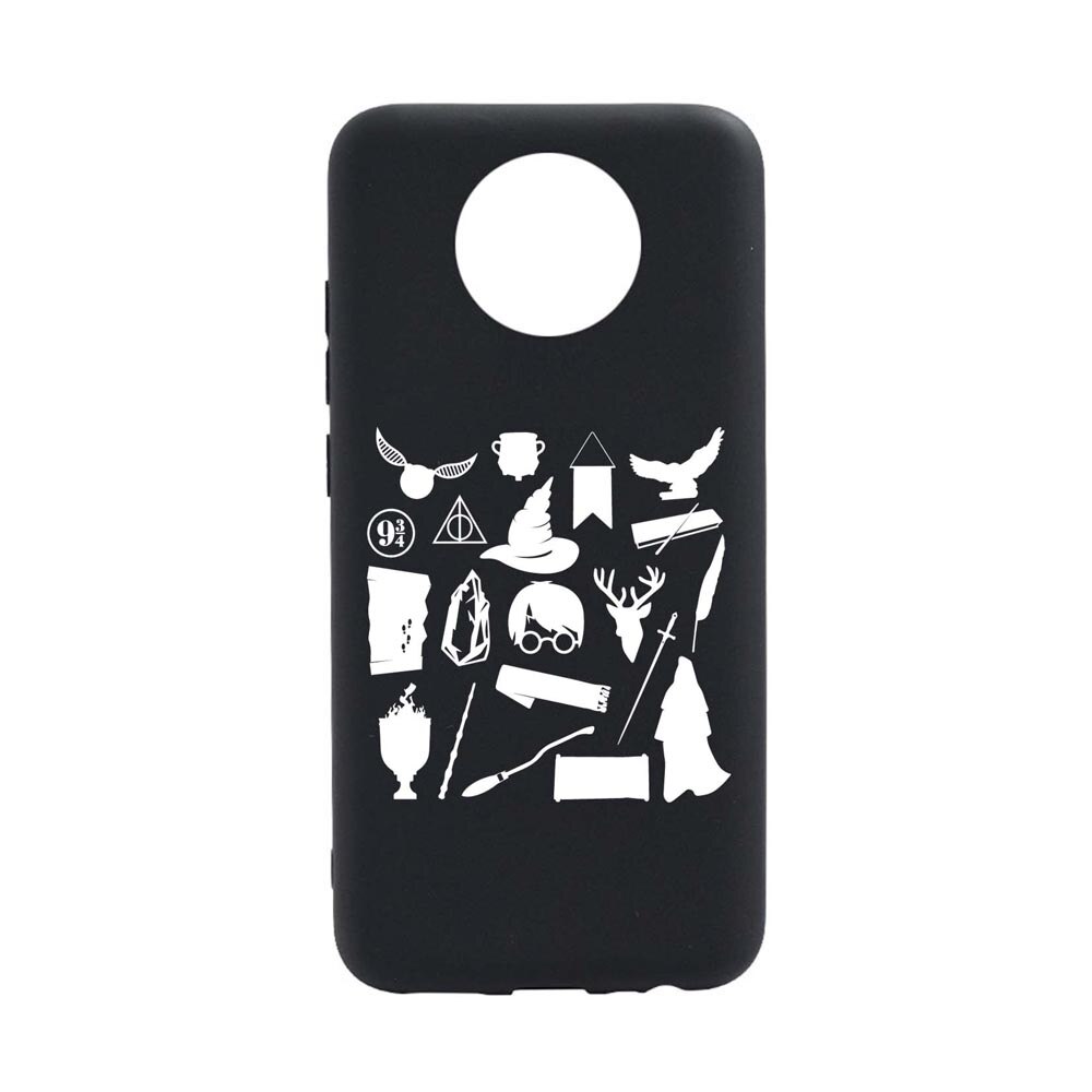 Husa Silicon Compatibila Cu Xiaomi Mi 10T Lite 5G, Harry Potter Symbols, rezistenta la uzura, anti-alunecare, B866