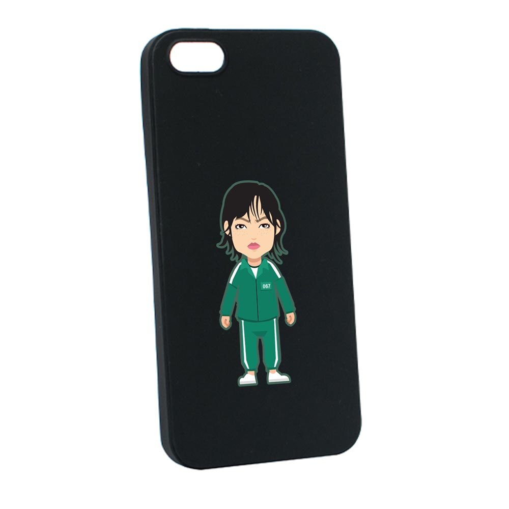 Husa Silicon Compatibila Cu Apple iPhone SE / 5S / 5, Squid Game - Gamer 067, rezistenta la uzura, anti-alunecare, B840