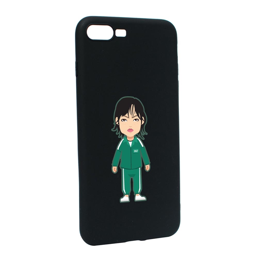 Husa Silicon Compatibila Cu Apple iPhone 7 Plus / 8 Plus, Squid Game - Gamer 067, rezistenta la uzura, anti-alunecare, B840